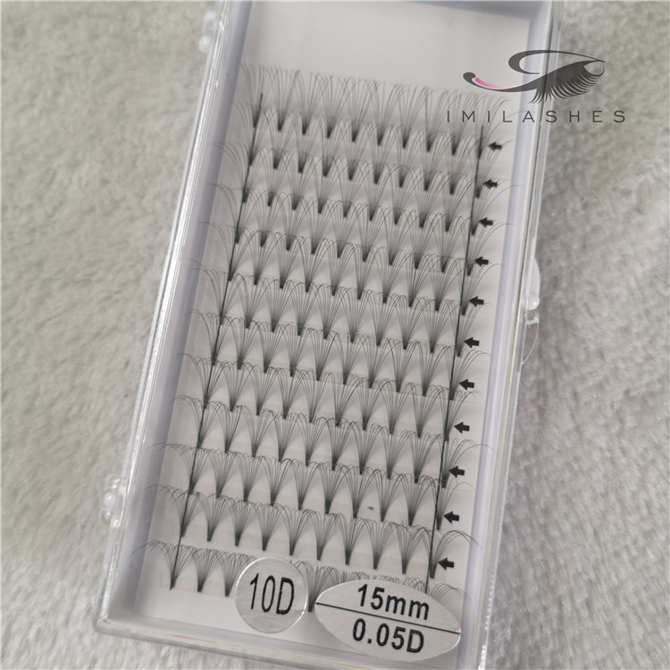 Best 10D premade mega volume fans A Imi lashes